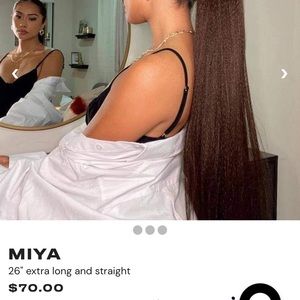 INH insert name here ponytail extension